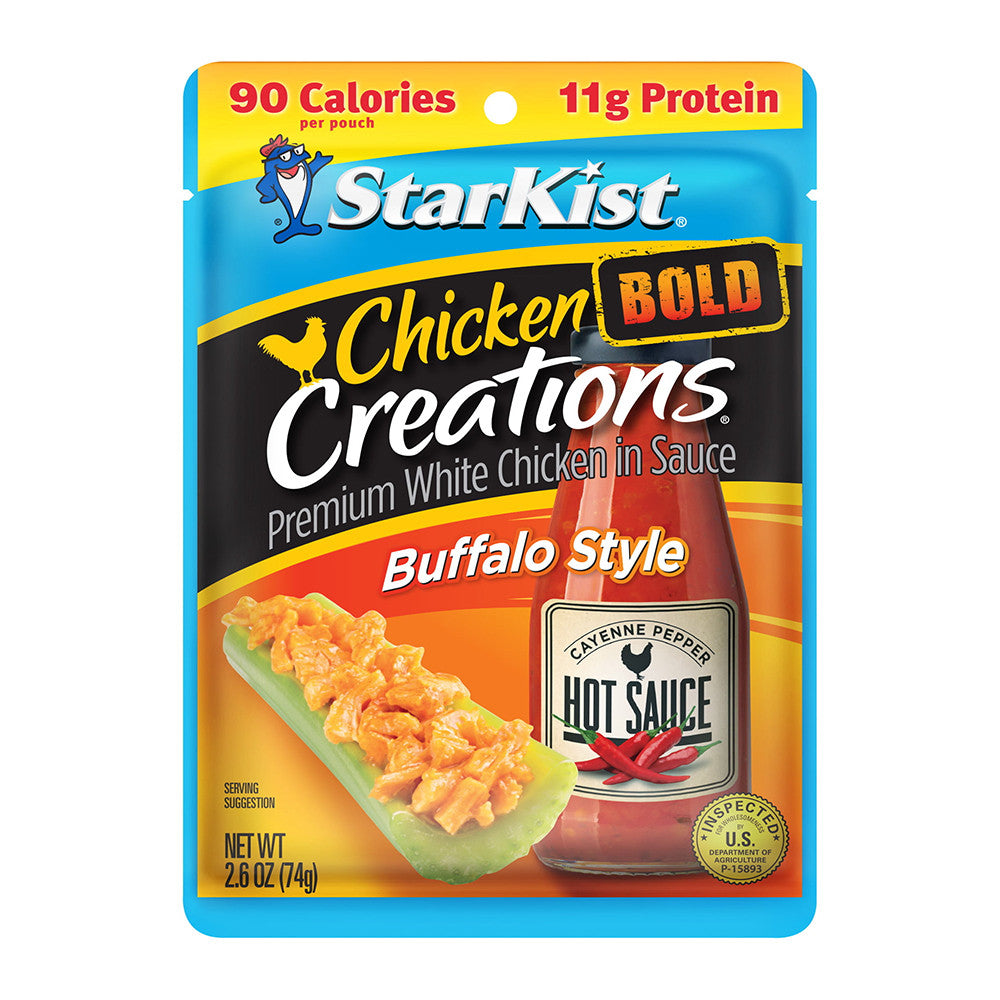 StarKist Chicken Creations Bold Buffalo Style Chicken, 2.6 Oz